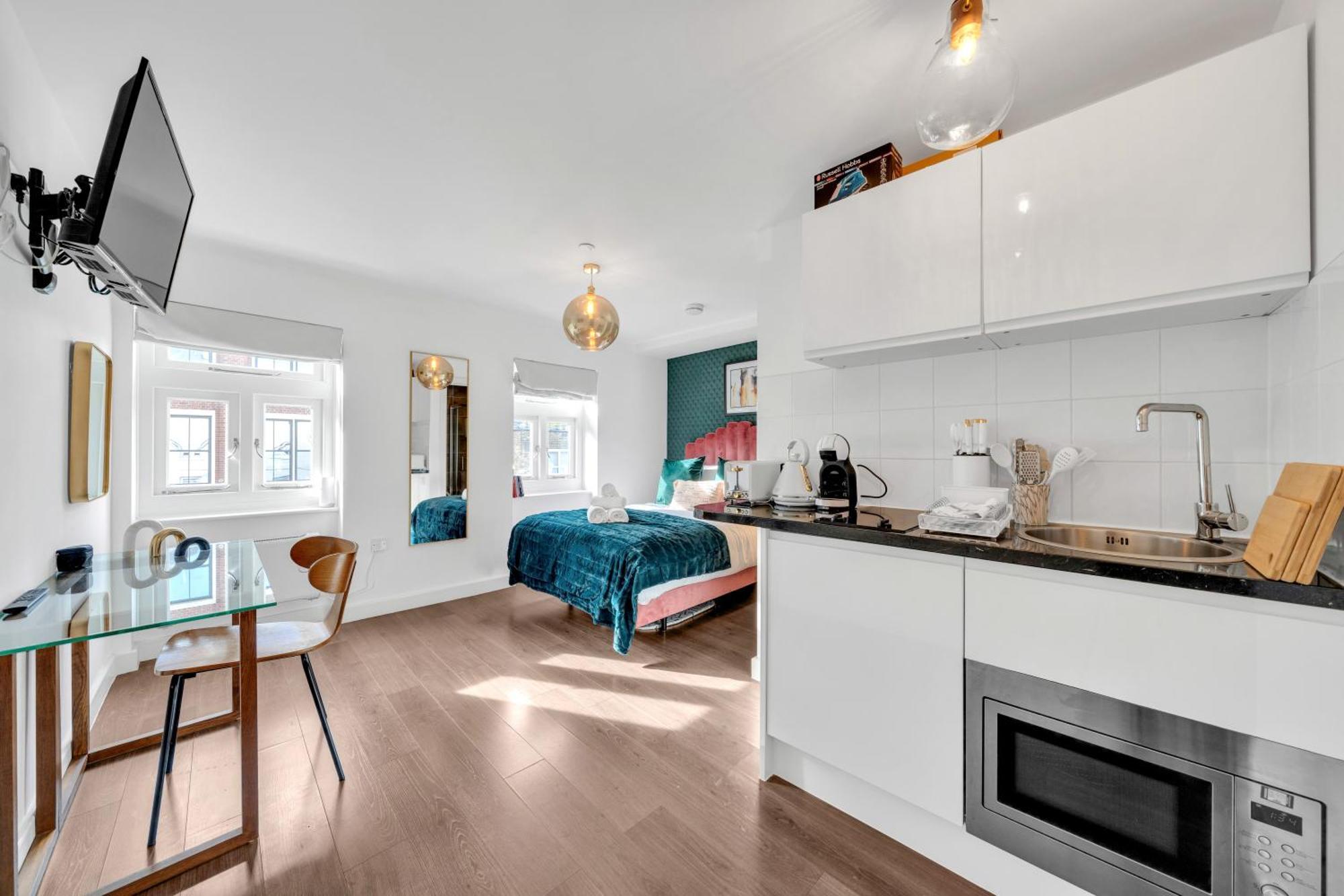 Apartamento Urban Elegance Luxury Living With Kitchenette *